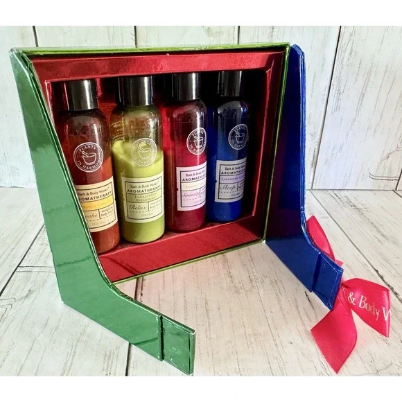 Bath and Body Works  Variety Aromatherapy Lotion 2 fl oz 4 piece Gift Set - Picture 4 of 5